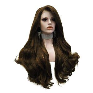 Dark Brown Lace Front Wig